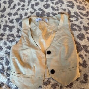 Bershka Light Tan Vest